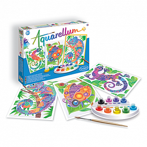 Акварельная раскраска – Зентангл, с красками и палитрой (SentoSpherE, 6392k)